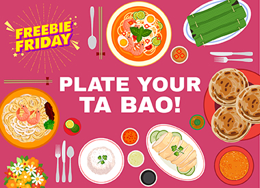 Freebie Friday Contest - Plate Your Takeaway!