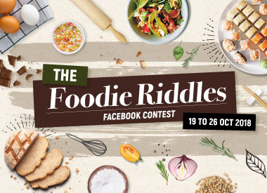 The Foodie Riddles Facebook Contest