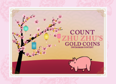 Count Zhu Zhu’s Gold Coins Instagram Contest