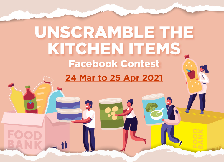 Unscramble the Kitchen Items Facebook Contest