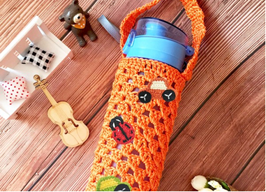 Decorate Your Crochet Water Bottle Holder Workshop