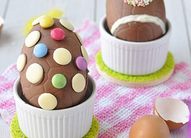 Make Your Own Surprise-Filled Chocolate Easter Eggs